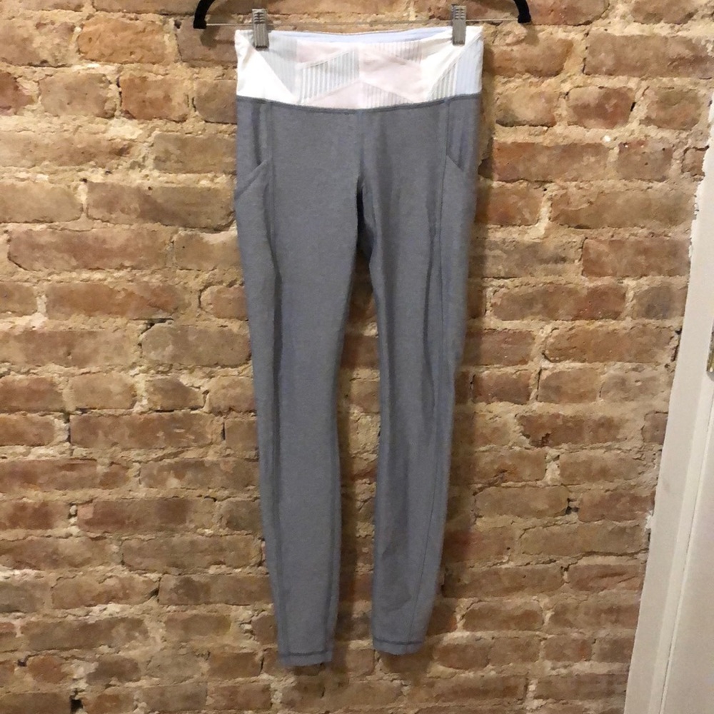 Lululemon Limited Edition Gray Design Leggings
